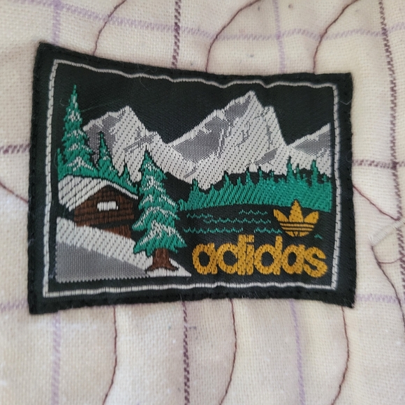 90's Vintage Adidas velvet jacket size small - Picture 8 of 14